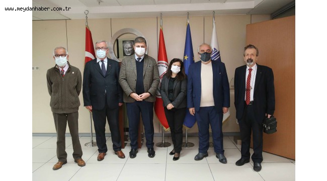 Disk Emekli-Sen'den Başkan Tugay'a ziyaret