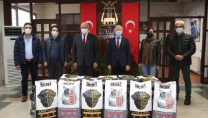 Eczacılar Odası'ndan Efeler Belediyesi'ne Anlamlı Bağış