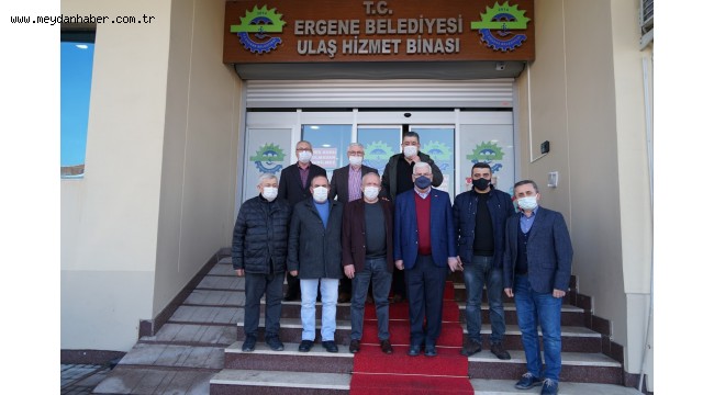 Eski Başkanlardan Rasim Yüksel'e Ziyaret