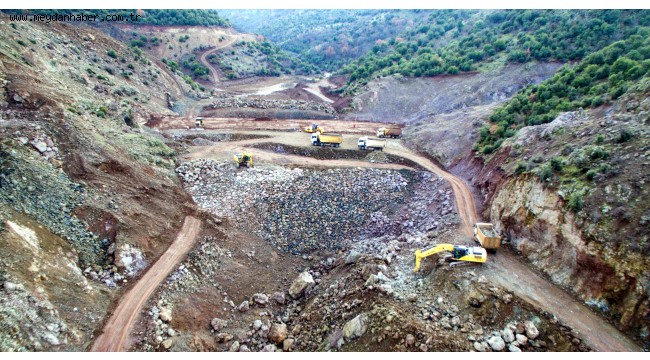 Güveli Göleti yıl sonuna tamamlanıyor