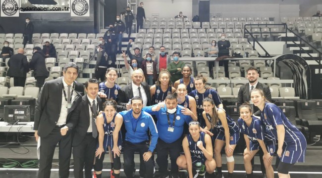 HATAY BÜYÜKŞEHİR BELEDİYESPOR İSTANBUL'DAN MUTLU DÖNÜYOR