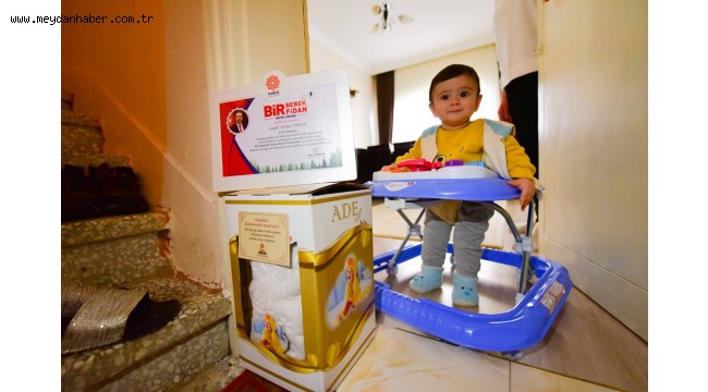 KARESİ BELEDİYESİ'NDEN YENİ DOĞAN HER BEBEĞE BİR FİDAN