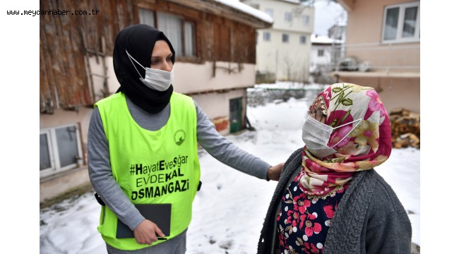 Karlı Yollar Aşıldı, Yardımlar Ulaştırıldı