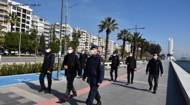 KAYMAKAM ÇALIŞIR HAFTA SONU MESAİSİNDE