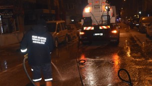 Keşan belediyesi, temiz bir Keşan için, gece gündüz çalışıyor