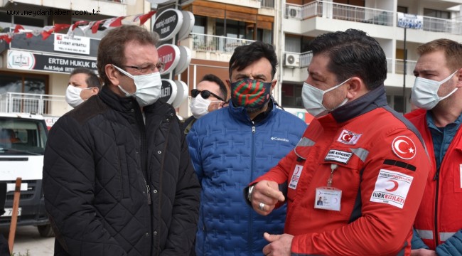 KIZILAY KARŞIYAKA YARDIMDA HIZ KESMİYOR