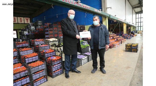 Odunpazarı Belediyesi Haber: Başkan Kurt hal esnafını ziyaret etti