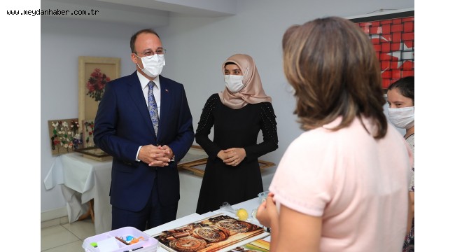 PAMUKKALE'DE KURSLAR DEVAM EDİYOR