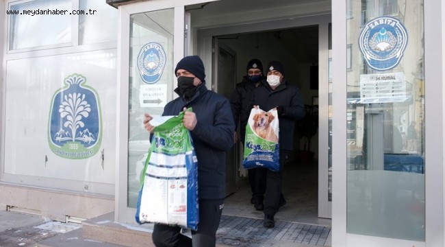 SOKAK HAYVANLARI UNUTULMADI