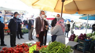 Urla Belediye Başkan Vekili Dayanç çalışmaları yerinde inceledi