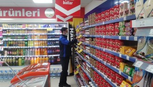 ZABITA EKİPLERİNDEN MARKET DENETİMİ