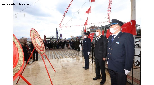 18 Mart Çanakkale Zaferi'nin 106. yılında şehitler adına tören düzenlendi