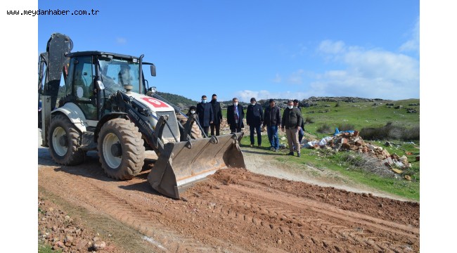 Ahmetli'de Ova Yolları Yaza Hazırlanıyor
