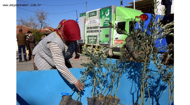 Aliağa Belediyesi'nin Üreticiye Destek Projesi Sürüyor