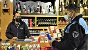 Aliağa'da Kovid-19 Denetimleri Devam Ediyor