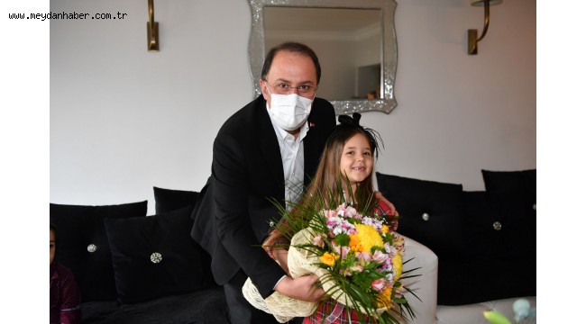 BAŞKAN ÇALIK İLÇE BİRİNCİSİNİ ZİYARET ETTİ