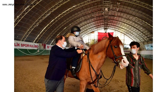 BAŞKAN ÇALIK ÖZEL ÇOCUKLARLA BİR ARAYA GELDİ