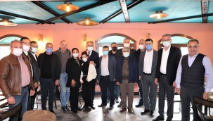 Başkan Çetin Akın ve Başkan Yardımcıları Oda Başkanlarıyla Buluştu