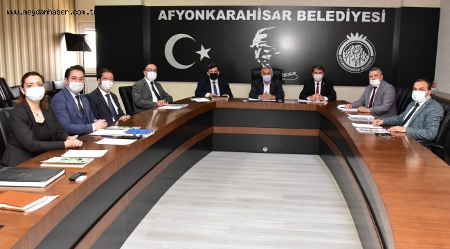 BAŞKAN ÇÖL ÇEVRE HİZMET BİRLİĞİ ENCÜMEN TOPLANTISINA KATILDI