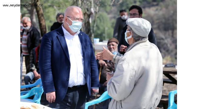 Başkan Gümüş: "Oy İçin değil, Hizmet İçin Ziyaret Ediyoruz."