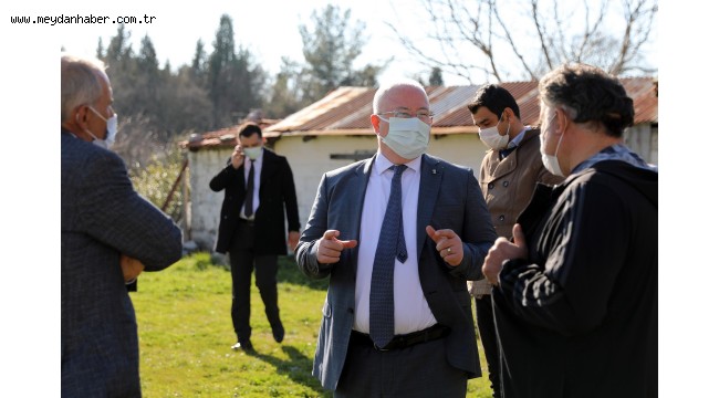 Başkan Gümüş, Yerkesik Kırsal Kalkınma Kooperatifinde İncelemelerde Bulundu