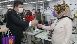 Başkan Kılıç'tan Buca'nın emekçi kadınlarına 8 Mart ziyareti