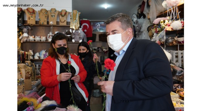 Başkan Oran, "Çünkü kadın hayattır!"