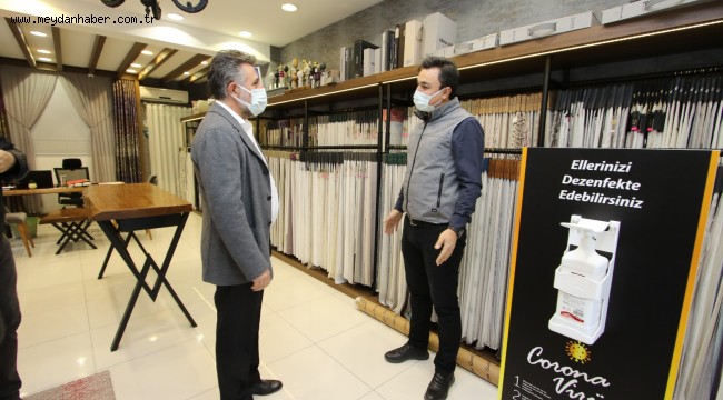 BAŞKAN SANDAL;DAN ESNAFA 4.5 MİLYON LİRALIK DESTEK