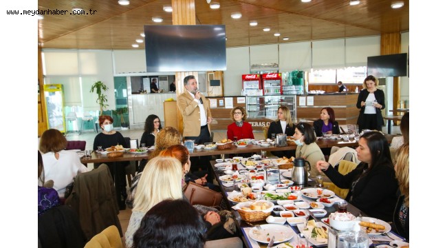BAŞKAN SANDAL, "TÜRK KADINININ GÜCÜ HER ŞEYİ BAŞARMAYA YETER"