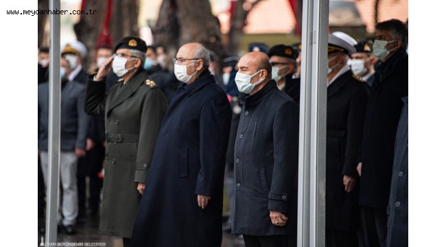 Başkan Soyer Çanakkale Zaferi'nin yıldönümü etkinliğine katıldı