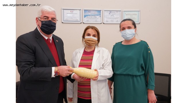 Başkan Yüksel Sağlık Çalışanlarını Unutmadı