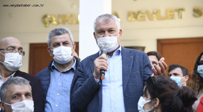 Başkan Zeydan Karalar'dan tiyatroculara destek