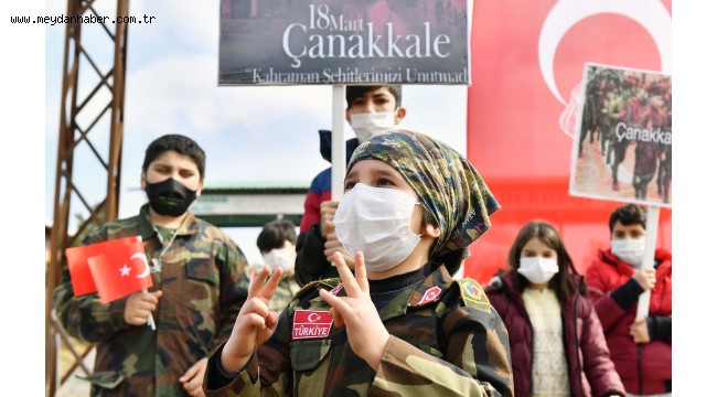 BAŞKENTLİ ÇOCUKLAR ÇANAKKALE RUHUNU YAŞATTI