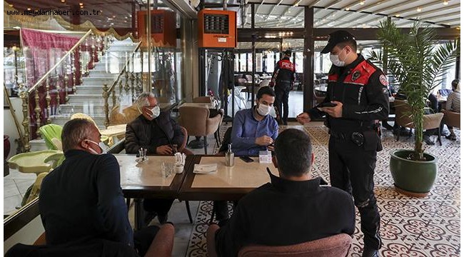 Başkentte geniş kapsamlı koronavirüs denetimi