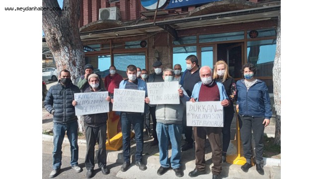 Bayındır'lı esnaflar büyükşehire seslendi