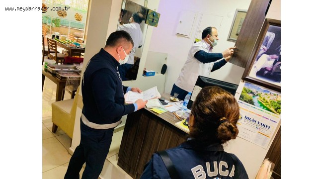 Buca Belediyesi'nden kontrollü normalleşme denetimi