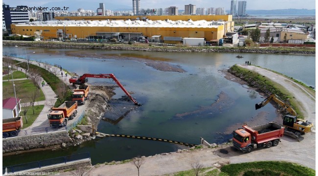 Büyük Çiğli Deresi'nde dönüşüm başladı