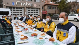 BÜYÜKŞEHİR BELEDİYESİNDEN SAĞLIK ÇALIŞANLARINA JEST