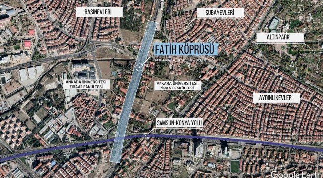 BÜYÜKŞEHİR'DEN KEÇİÖREN'İN TRAFİK SORUNUNA NEŞTER: FATİH KÖPRÜSÜ YENİLENECEK