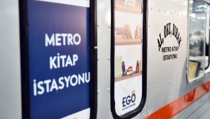 BÜYÜKŞEHİR'DEN OKUMA ALIŞKANLIĞINI ARTIRACAK YENİ HİZMET: METRO KİTAP İSTASYONU AÇILDI 