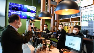 ÇALIK'TAN KADEMELİ NORMALLEŞME SÜRECİNDEKİ ESNAFA ZİYARET