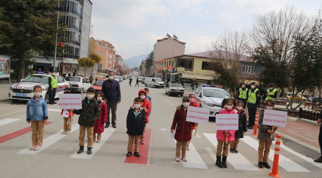 Çameli'de "Yaya Önceliği Kırmızı Çizgimizdir"