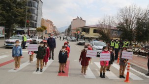 Çameli'de "Yaya Önceliği Kırmızı Çizgimizdir"