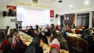 Çankırı Belediyesinden Kadın Personellerine Özel Kahvaltı