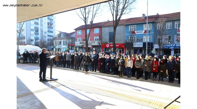 Çankırı'da 100. Yılda 100 Hoparlörden İstiklal Marşı Yayınlandı
