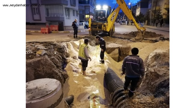 Çankırı'da Yağmur Suyu ve Kanalizasyon Hatları Ayrılıyor