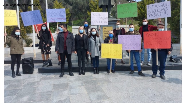  CHP Bayraklı İlçe örgütü'nden İstanbul Sözleşmesi tepkisi