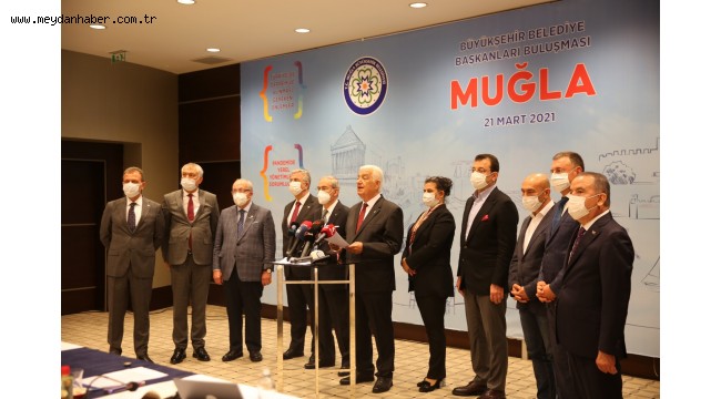 CHP'Lİ 11 BÜYÜKŞEHİR BELEDİYE BAŞKANINDAN ORTAK AÇIKLAMA