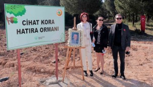 Cihat Kora Hatıra Ormanı oluşturuldu
