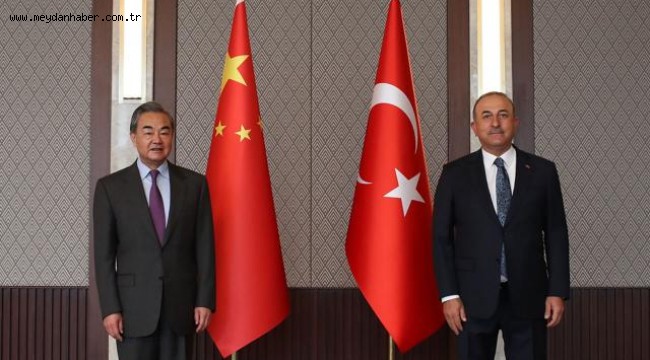 Çin Dışişleri Bakanı Türkiye'de